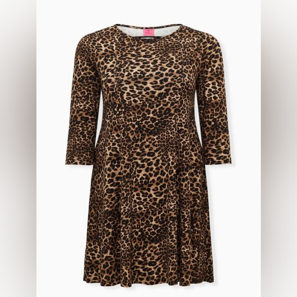 Torrid Betsey Johnson leopard dress - Picture 4 of 5